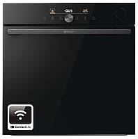 Gorenje Духовой шкаф электрический, 77л, A+, пар, дисплей, Wi-Fi, черный Technohub - Гарант Качества