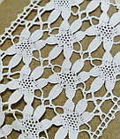 Мереживо біле ширина 10,5см, фото 2