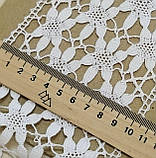 Мереживо біле ширина 10,5см, фото 3