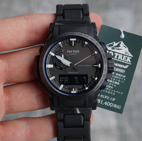 ЧАСЫ CASIO PRW-61FC-1JF ProTrek Tough Solar Multuband 6 ЧАСЫ CASIO PRW-61FC-1JF ProTrek Tough Solar Multuband 6