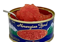 Икра красная горбуша фермерская Norwegian Fjord (Норвегия) 140g.