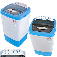 Стиральная машинка с центрифугой Sigma XPB70-28 blue, Мини стиральная машина для носков (7кг, 380 Вт, Польша)