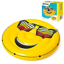 Надувний пліт Bestway 43139 матрац Смайл