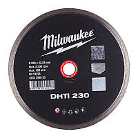 Диск алмазний для керамічної плитки MILWAUKEE DHTI 230, 230мм