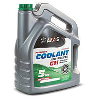 Антифриз AXXIS GREEN G11 Сoolant Ready-Mix -36°C (зелёный) (Канистра 5кг.)