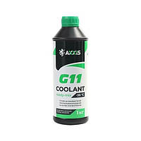 Антифриз AXXIS GREEN G11 Сoolant Ready-Mix -36°C (зелёный) 1кг.