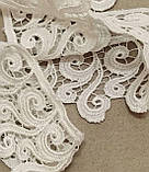 Мереживо макраме молочне 5см, фото 5