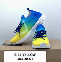 Кроссовок женский В24 Yellow gradient, TS Shoes, 6 пар