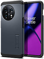 Чохол Spigen для OnePlus 11 (2023)  - Tough Armor, Metal Slate (ACS05801)
