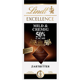 Lindt Excellence Mild & Cremig 50% Cacao 100g