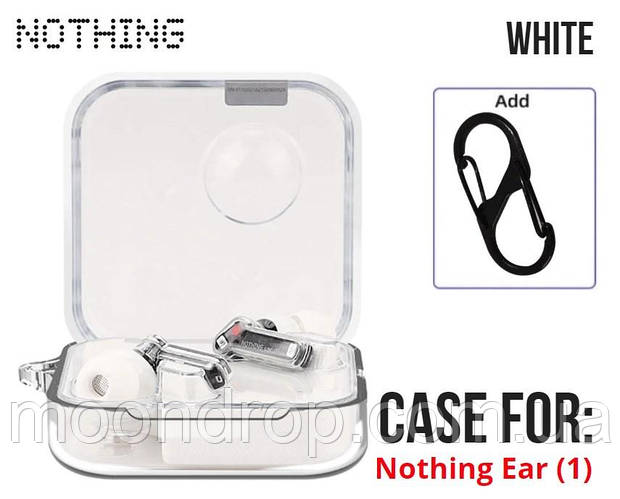 Купить Чехол Nothing Ear 1 (прозрачный) - чехол для наушников, от ...