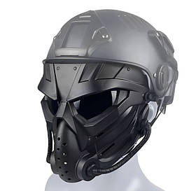 Захисна тактична маска з кріпленням на шолом  IRON MAN | Tactic ЗСУ