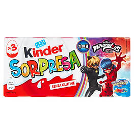 Kinder Сюрприз x3 Леді Баг і Супер Кіт 60g