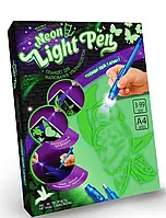 Настольная игра набор Рисование светом "Neon Light Pen" NLP-01-01