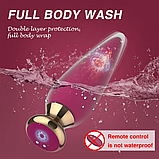 Анальна пробка з пультом, анальна пробка з вібрацією, Стимулятор анальний 12 см, Інтимні іграшки, фото 7