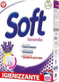 Пральний порошок biochimica Soft Lavanda Універсальний з активним киснем 5.25 кг 105 прань