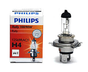 Галогенна лампа Philips Rally H4 12 V (12569RAC1)