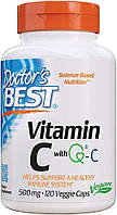 Витамин C Doctor's Best, Vitamin C, Featuring Qauli-C, 500 мг, 120 капсул