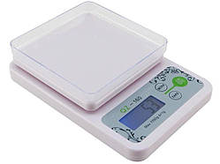 Кухонні ваги Qz-160 до 7 кг з чашею та підсвічуванням