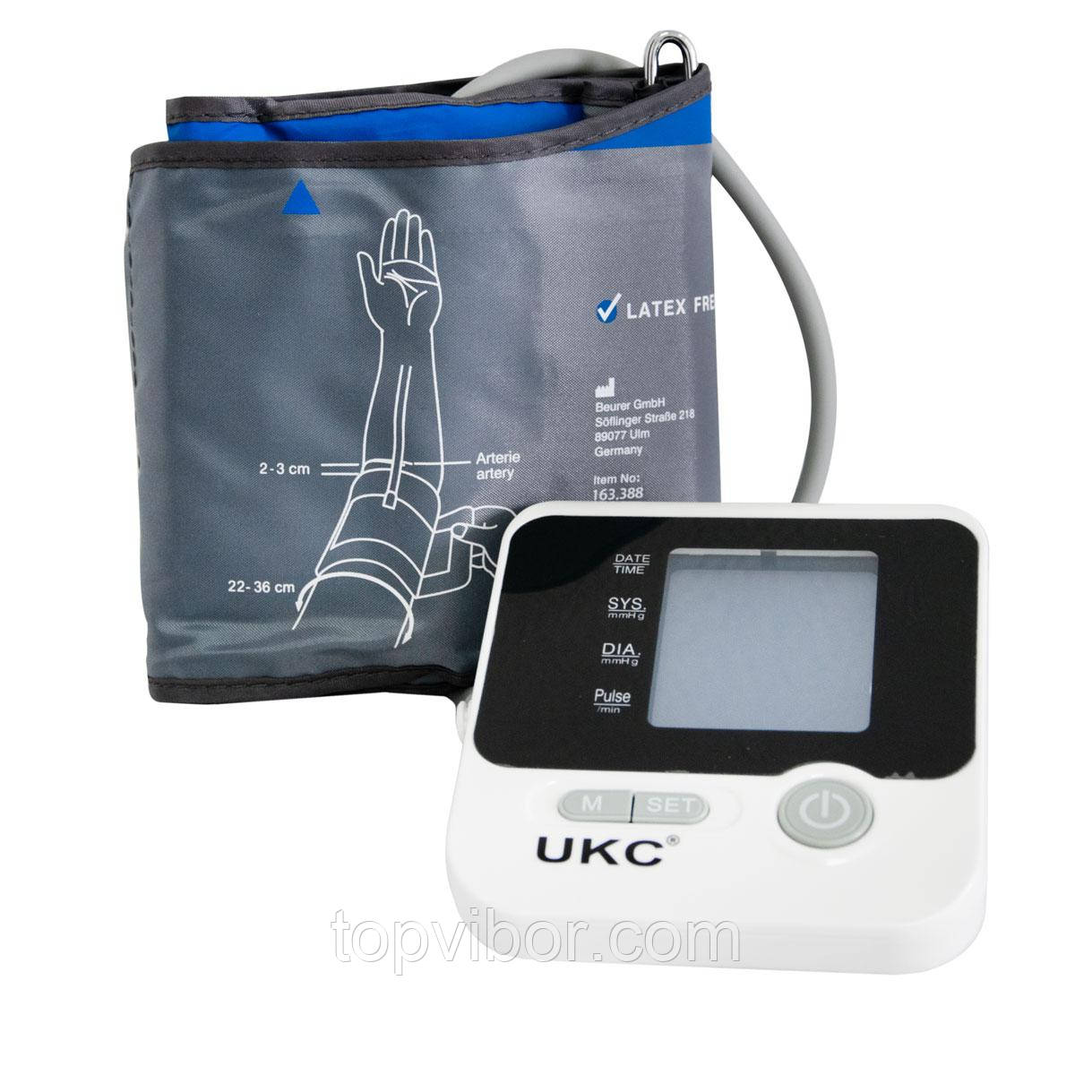 Автоматический тонометр электронный "UKC BL-8034", аппарат для измерения давления на руку (тискомір) (ТОП) - фото 6 - id-p1839189405