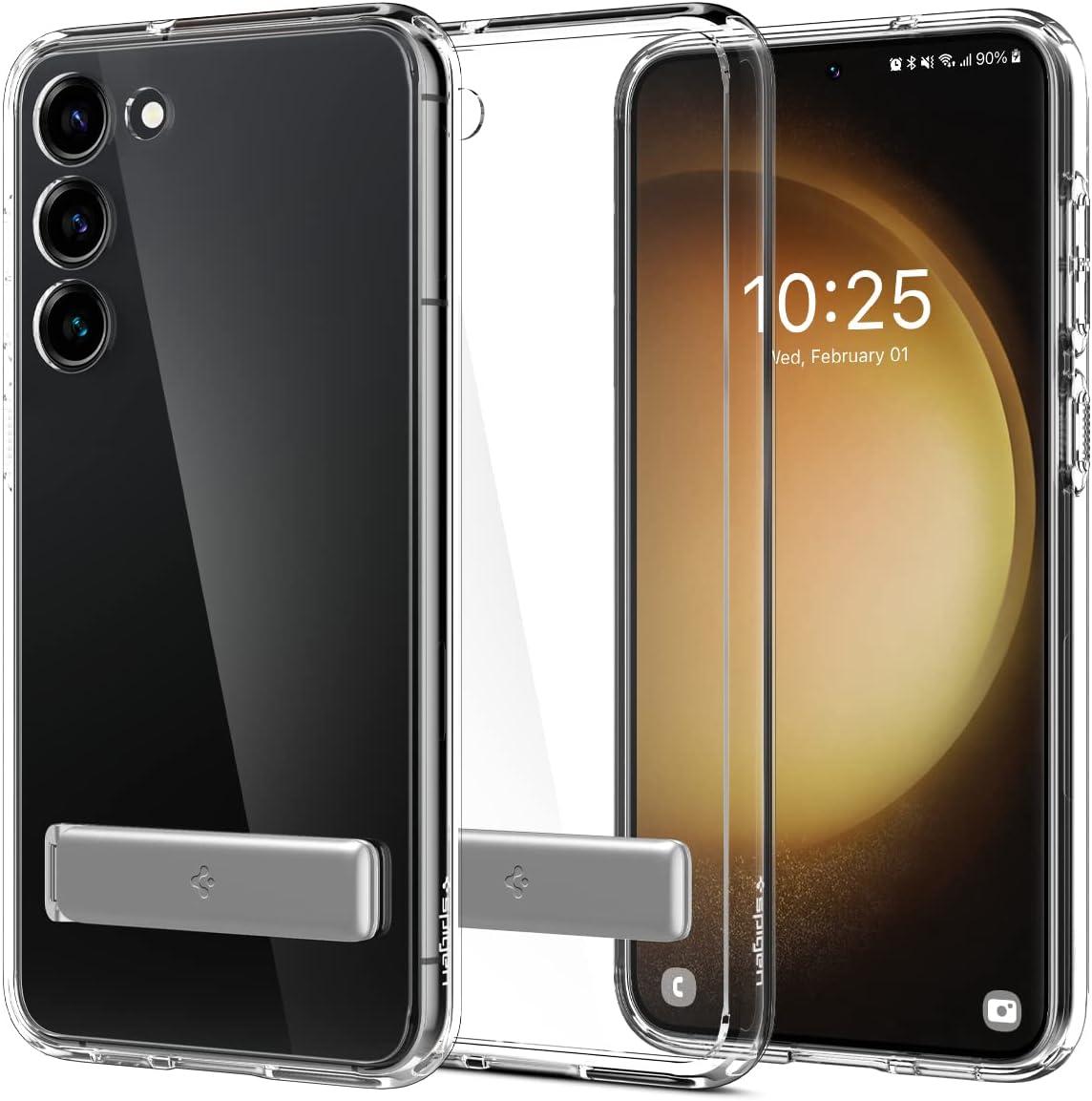 Чохол Spigen для Samsung Galaxy S23 - Ultra Hybrid S, Crystal Clear (ACS05717), фото 1