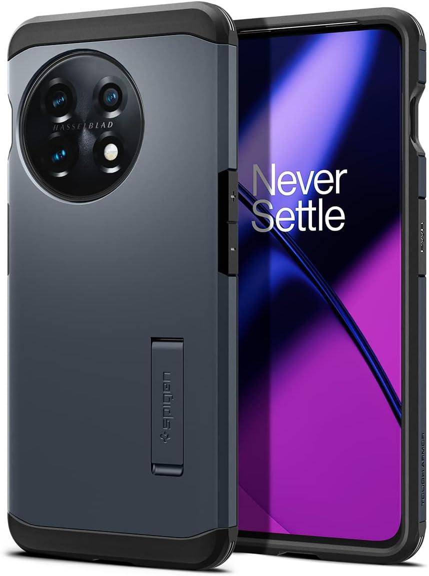 Чехол Spigen для OnePlus 11 (2023) - Tough Armor, Metal Slate (ACS05801)