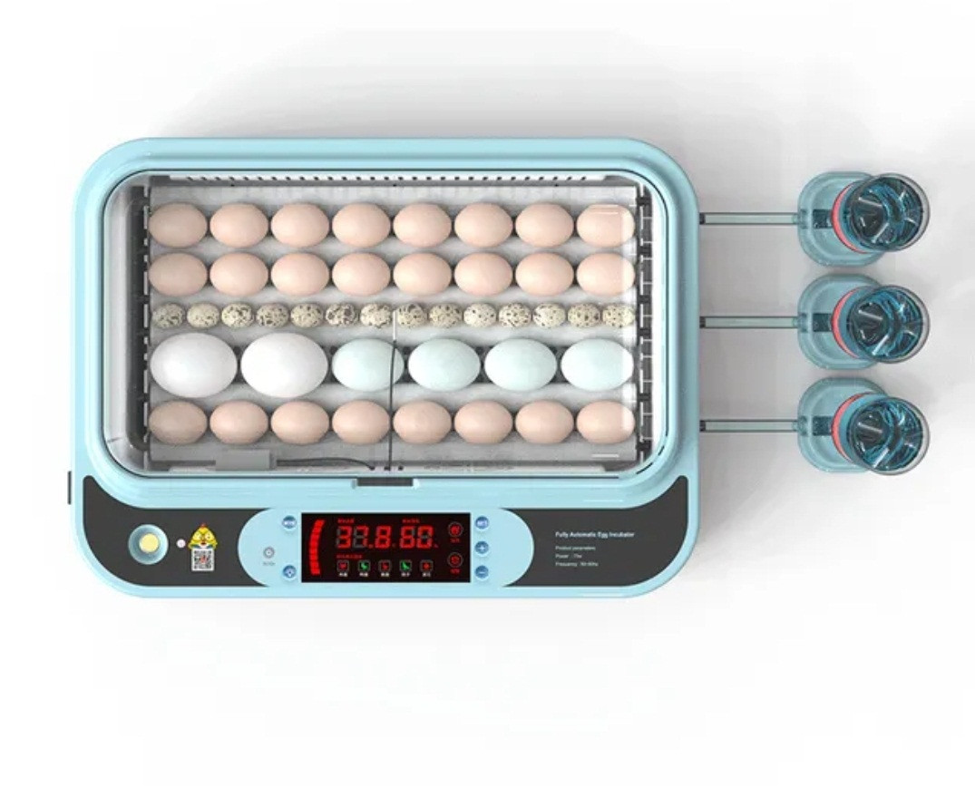 Инкубатор для яиц полный автомат duai power на 24 куриных яйца - фото 3 - id-p1894441883