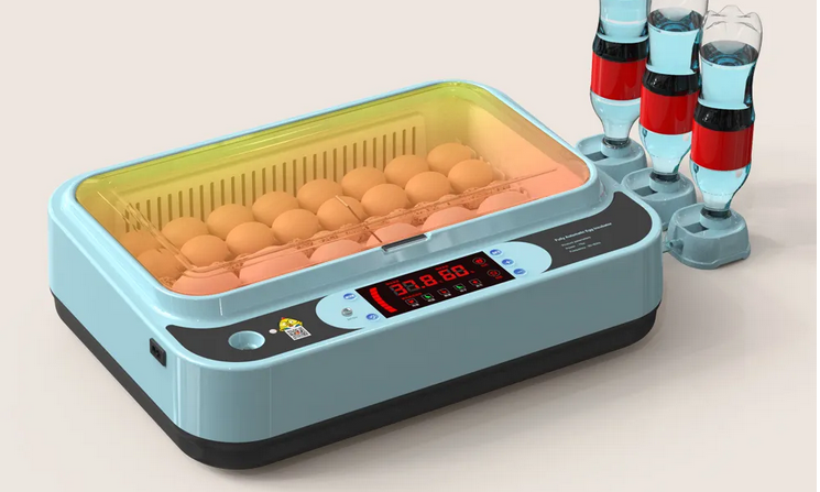 Инкубатор для яиц полный автомат duai power на 24 куриных яйца - фото 5 - id-p1894441883