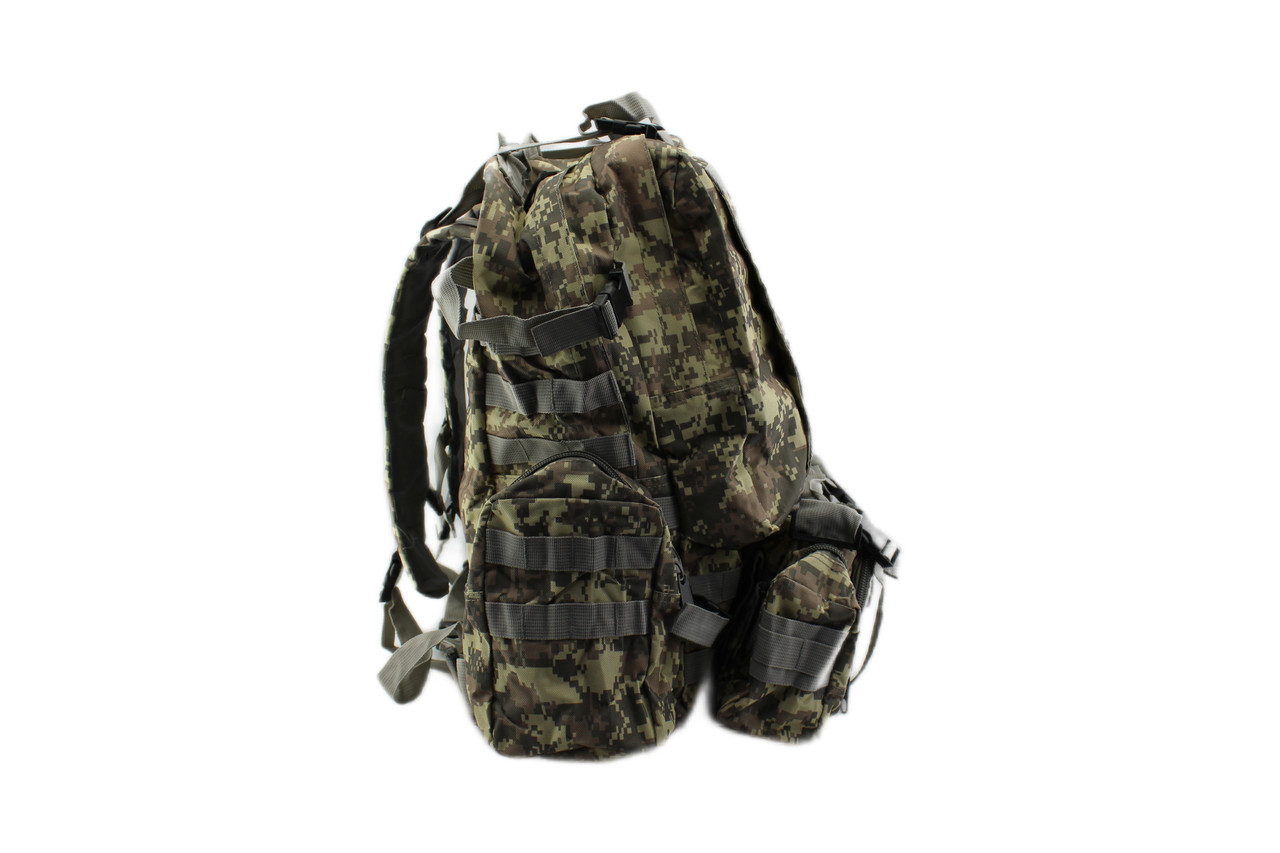 Рюкзак Тактичний з підсумками B08 Pixel 55L, фото 1