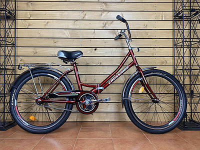 Велосипед складний міський Crossride Folder 24" на зріст 130-170 см