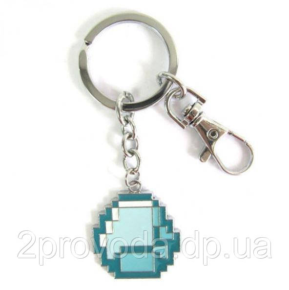 Брелок Minecraft Алмаз залізний