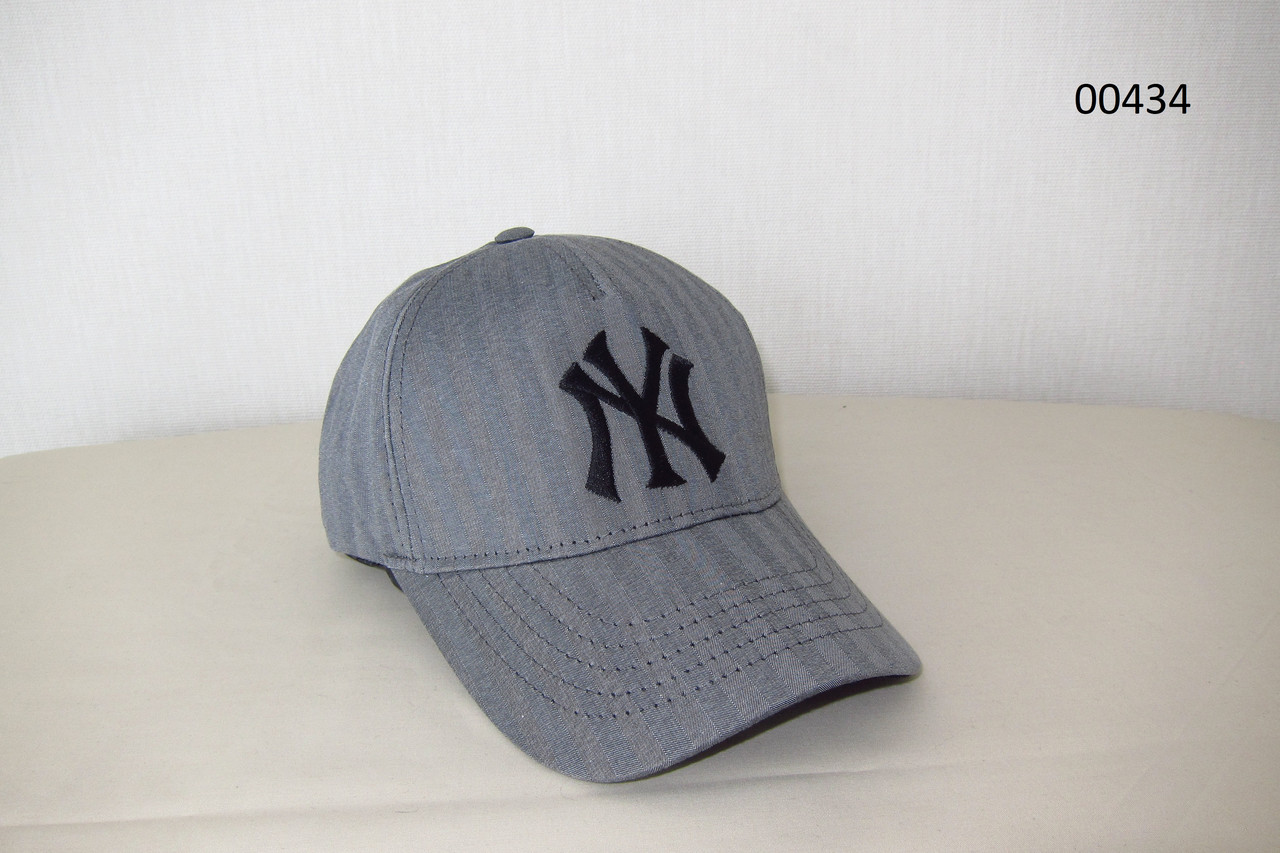 Кепка бейсболка літня світла з вишивкою NY DAVANI 00434, фото 1