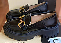 Туфли женские из натуральной кожи от производителя модель КС2107-1