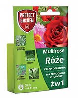 Protect Garden Фунгіцид+інсектицид Multirose 2в1, 50мл