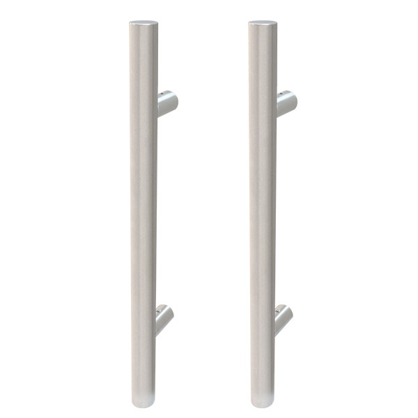 Комплект дверних ручок ABELIX Aspen L:1400mm X:1200-90° 30 mm SS (Туреччина)