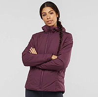 Курточка женская Salomon Women's Outrack Insulated Hoodie Оригинал ветровка куртка Salomon