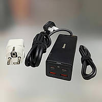 Зарядний пристрій Baseus GaN3 Pro Desktop Powerstrip, 100 Вт (2500 Вт), 2xUSB-A + 2xUSB-C, QC3.0 / PD2.0 (CCGP000101)