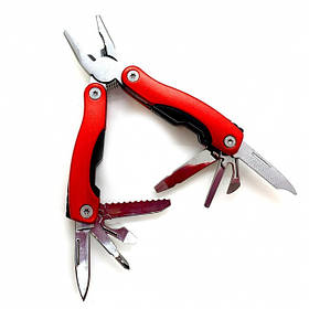 Ніж-плоскогубці з набором інструментів (9 в1)(7х3,5х2 см)