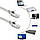 Кабель для роутера Gear патч-корд Ethernet-Ethernet RJ-45 CAT 5е 75м Сірий, фото 5