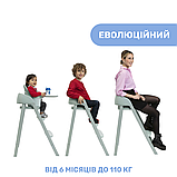 Стільчик для годування 3в1 Crescendo Up, Оливковий 71, фото 7
