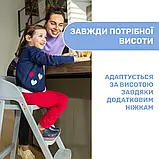 Стільчик для годування 3в1 Crescendo Up, Оливковий 71, фото 3