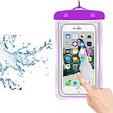 Usams YD007 Waterproof IPX8 Usams YD007 Waterproof pouch case is compatible with smartphones up to 7", фото 9