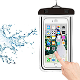 Usams YD007 Waterproof IPX8 Usams YD007 Waterproof pouch case is compatible with smartphones up to 7", фото 10