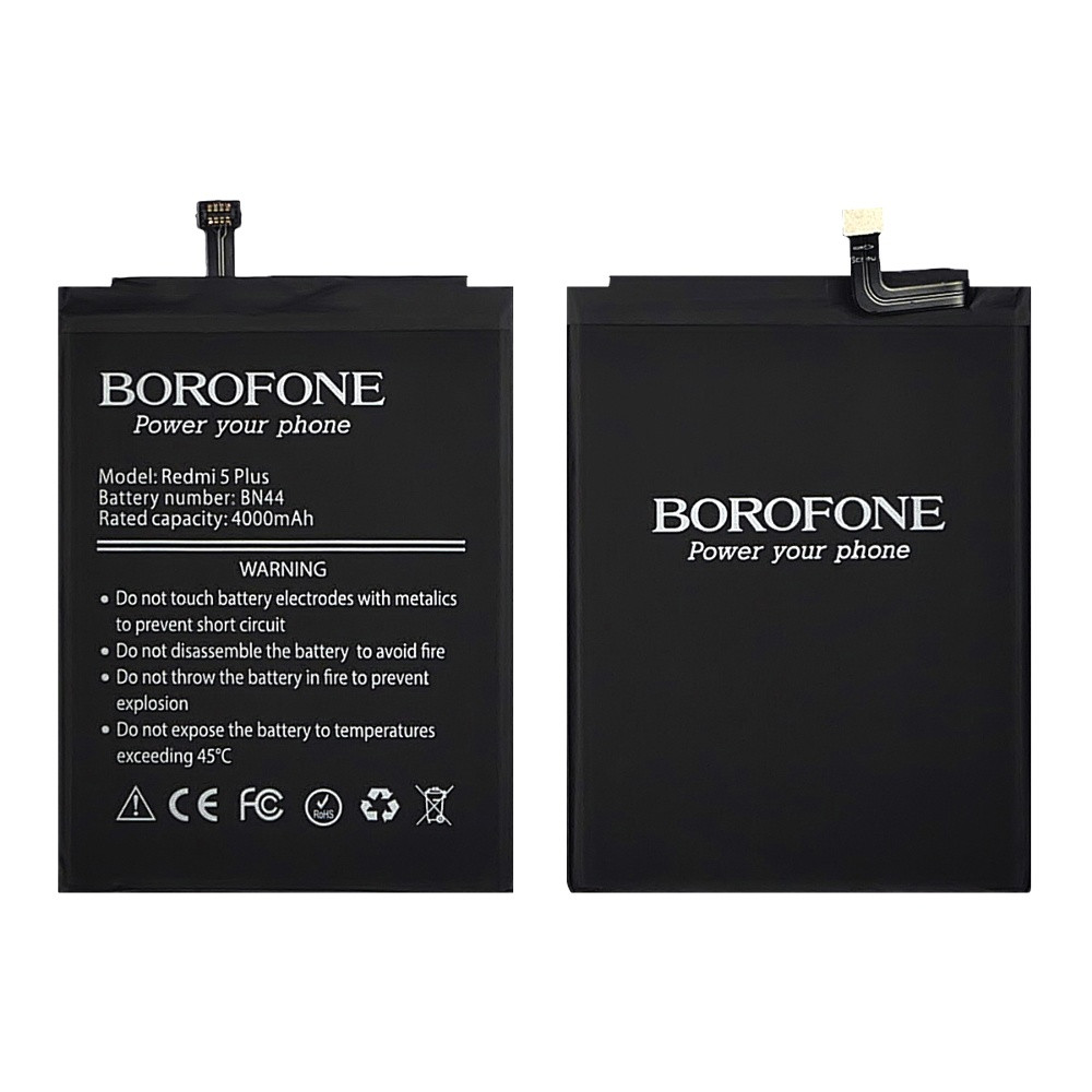 TU  TU Аккумулятор Borofone BN44 для Xiaomi Redmi 5 Plus, фото 1