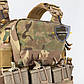 Підсумок нагрудний ARMADILLO мультифункціональний мультикам / multicam MOLLE, фото 8