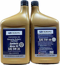 Subaru Motor Oil 5W-30, SOA427V1410, 0.946 л.