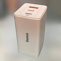 Зарядное устройство Baseus GaN3 Pro Fast Charger, 65 Вт, 1xUSB-A + 2xType-C, QC3.0 / PD2.0 (CCGP050102)
