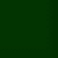 Салфетка однотонная зеленая 33*33 50шт/уп