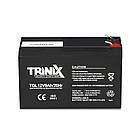 Акумулятор  гелевий 12В 9А/г TGL12V9Ah/20Hr TRINIX GEL, фото 4