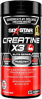 Мультикреатиновый комплекс Six Star Creatine X3 60 Caplets